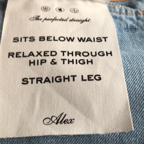 RAG&BONE (33) Alex High-Rise Straight - Picture 3 of 14